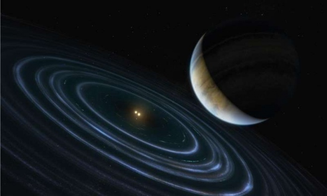 Хаббл знайшов дивну екзопланету з далеко витягнутою орбітою - фото