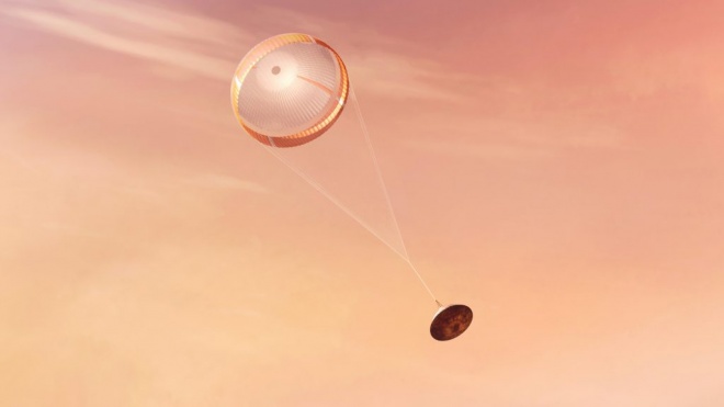 Марсохід "Настійливість" приземлився на Червону планету - фото