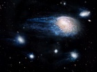 Великі галактики крадуть зореутворюючий газ у своїх менших сусідів