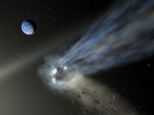 Вуглець на скелясті планети могли доставити комети