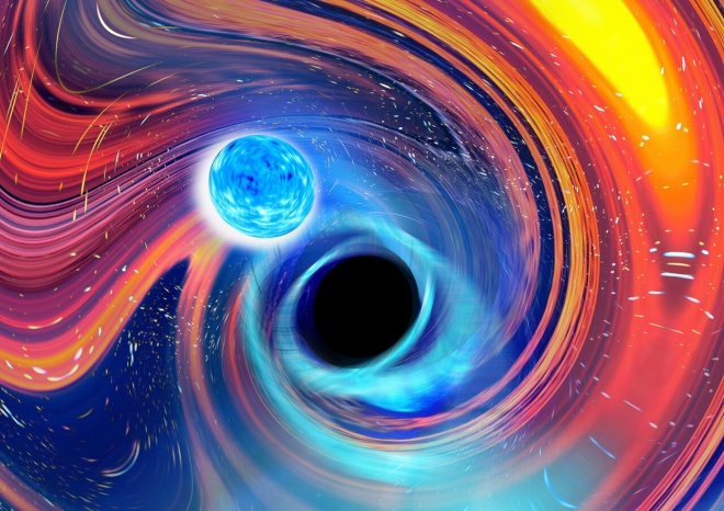 Астрофізики виявили перші злиття чорна діра-нейтронна зоря - фото