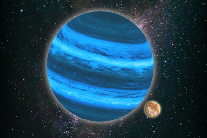 Рідка вода на екзосупутниках планет у “вільному плаванні” - фото