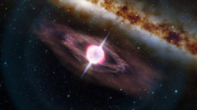 Астрономи виявили найкоротший гамма-сплеск, спричинений надновою зорею - фото