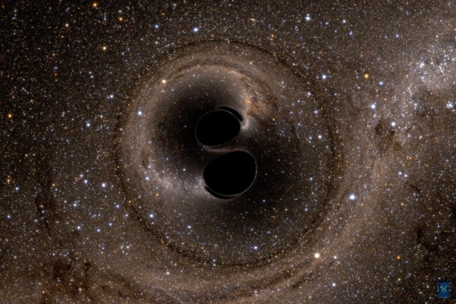 Фізики вперше спостережливо підтвердили теорему Гокінга про чорні діри - фото