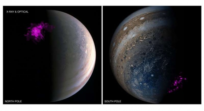 Розгадано таємницю рентгенівських аврор Юпітера - фото