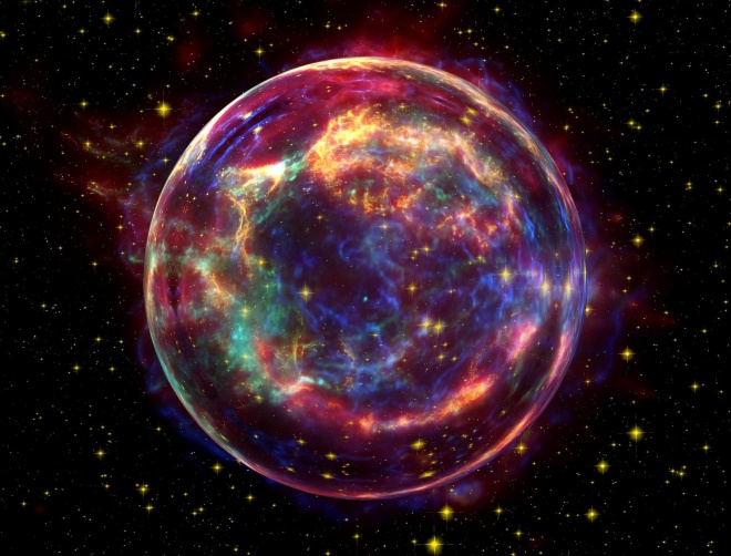 Чому одна дивна металева зоря виривається з Чумацького Шляху? - фото