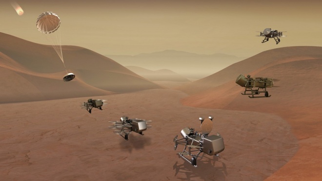 Місія Dragonfly на Титан анонсує великі наукові цілі - фото