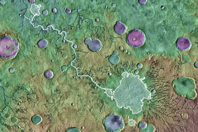 Астрономи з’ясували, яка сила сформувала стародавні річкові долини на Марсі - фото
