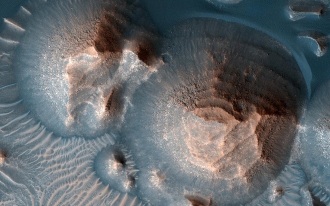 На стародавньому Марсі були тисячі масивних вивержень вулканів - фото