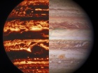 Місія "Юнона" розкриває глибину та структуру червоної плями та різнокольорових смуг Юпітера