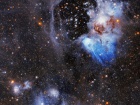 Таємнича "супербульбашка" продірявлює туманність на новому знімку Хаббла