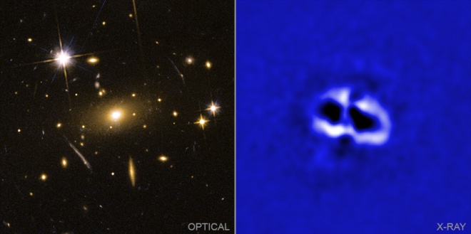 Астрономи виявили квартет порожнин від гігантських чорних дір - фото
