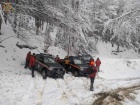 Туриста, який на Закарпатті катався на снігоході й загубився, знайшли мертвим