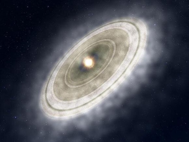 Виявлено екзопланету при вивченні залишкового диска - фото