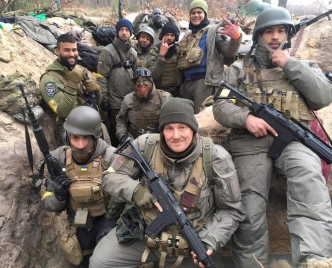 Добровольці Інтернаціонального легіону вже обороняють Київ - фото
