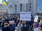 В Мелітополі та Херсоні проходять великі мітинги за Україну