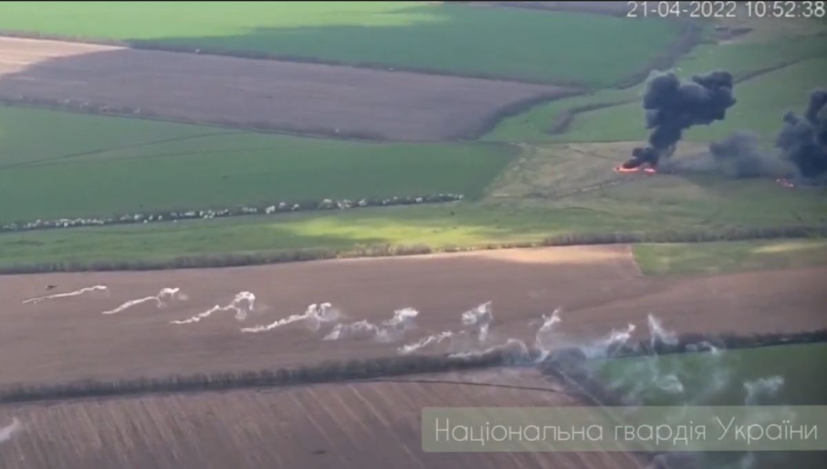 Відео збиття російського вертольота К-52 “Алігатор” - фото