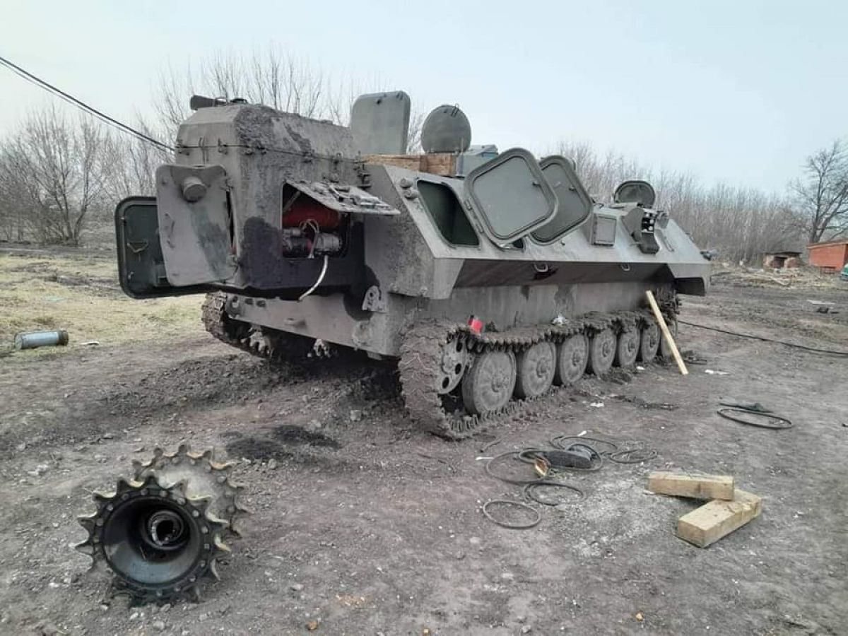 Знищена техніка орків на Чернігівщині - фото