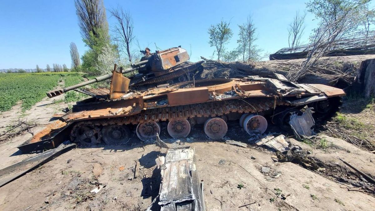 Розбита техніка на Чернігівщині - фото - фото