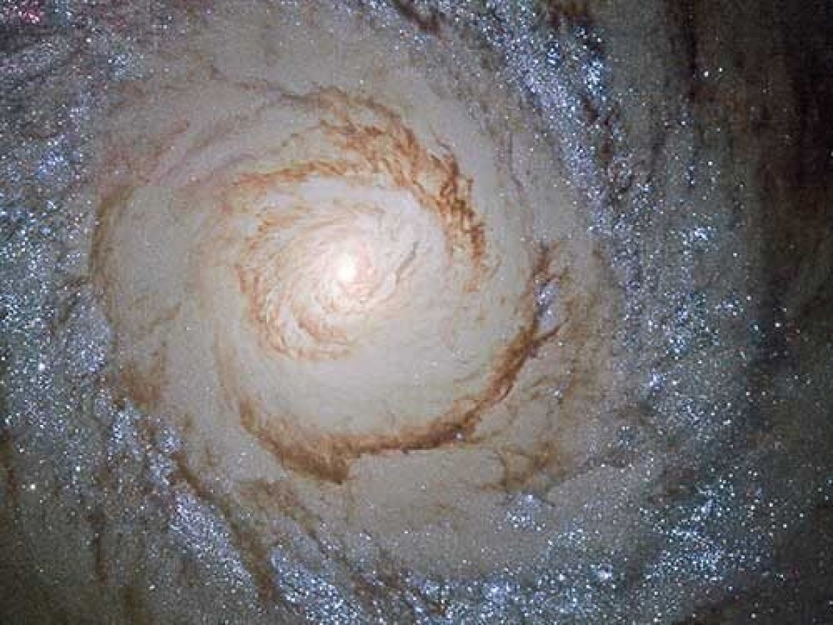 Спокійне життя галактики Мессьє 94 - фото