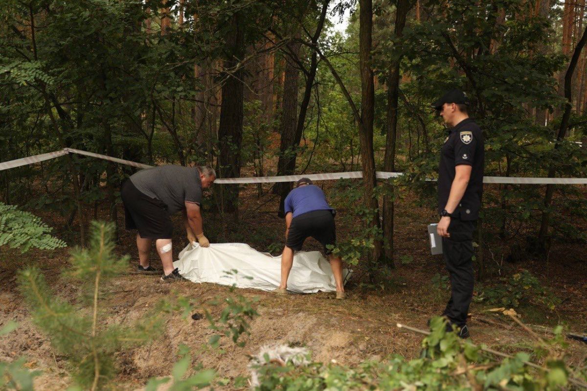 На Київщині знайдено тіло ще одного вбитого росіянами мирного жителя - фото