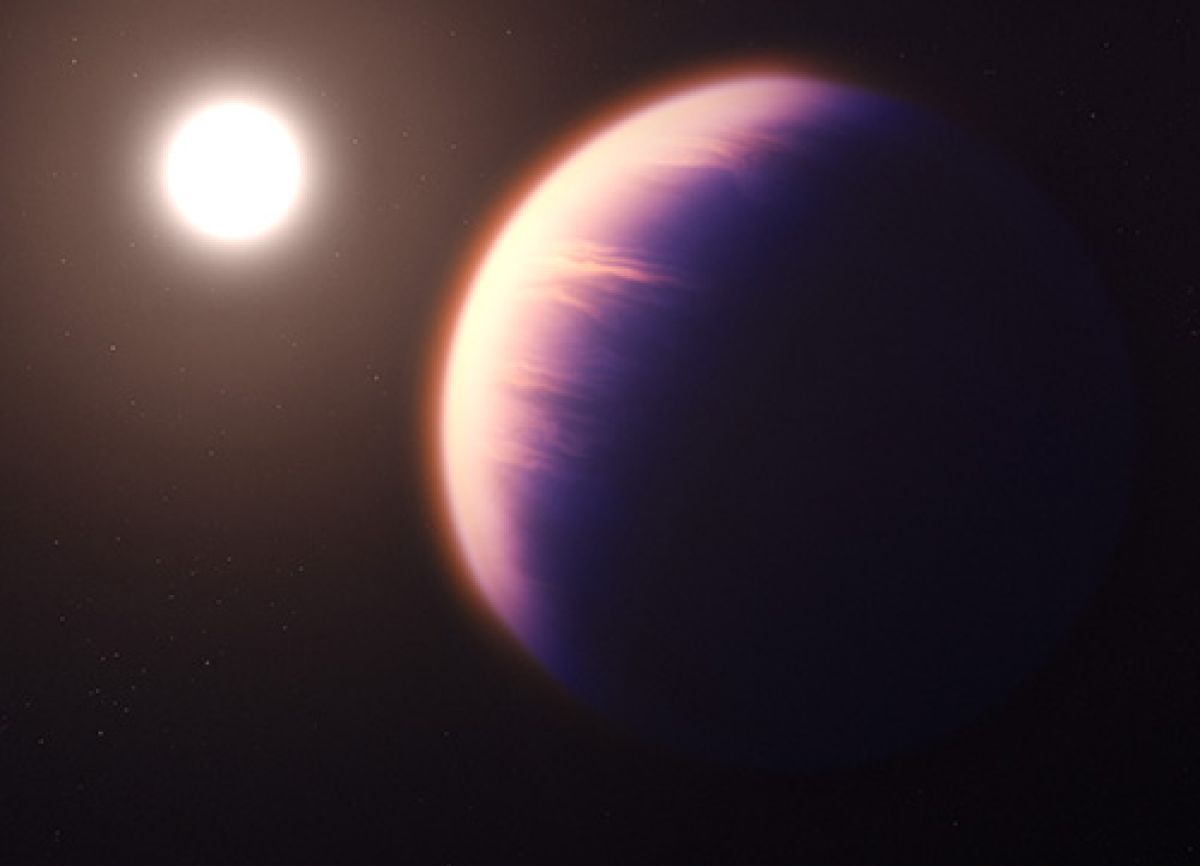 Телескоп Вебба вперше однозначно виявив вуглекислий газ в атмосфері екзопланети - фото
