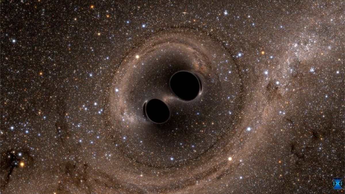 Зіткнення чорних дір можуть допомогти виміряти швидкість розширення Всесвіту - фото