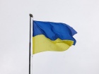 В Ізюмі урочисто підняли український прапор