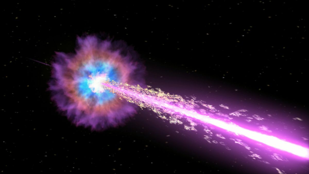 Астрономи зафіксували рекордний гамма-спалах - фото