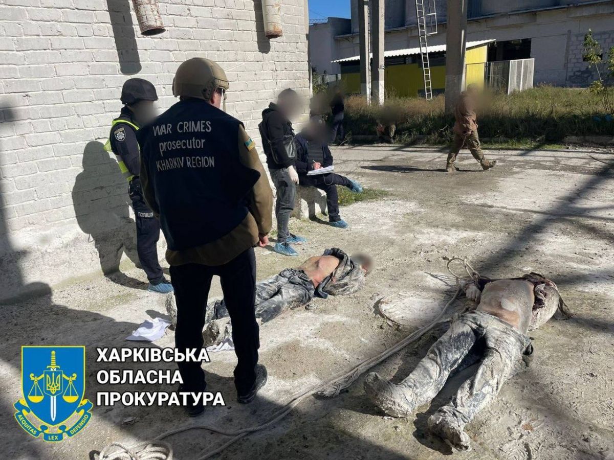 На Харківщині виявлено тіла зі слідами катувань - фото