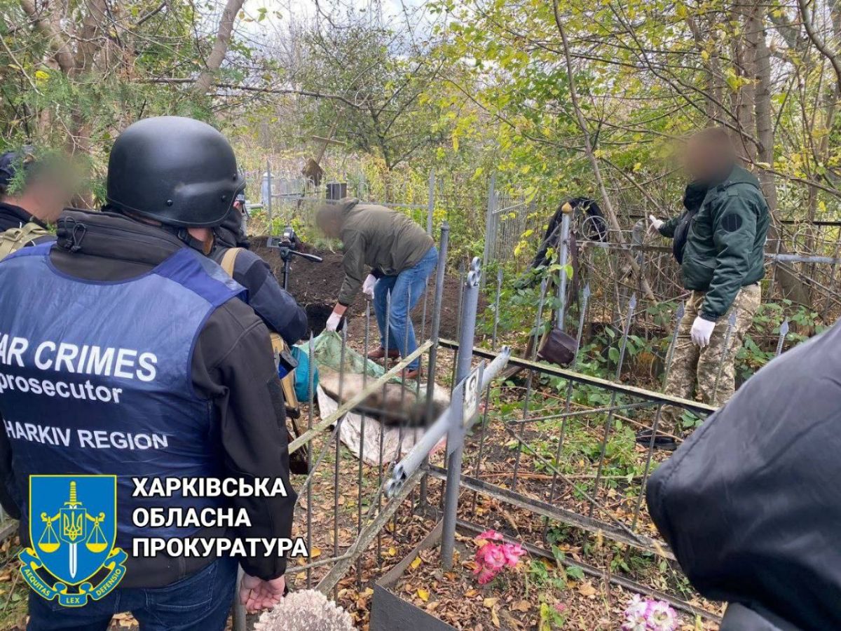 На Харківщині знову виявлено закатованих росіянами людей - фото