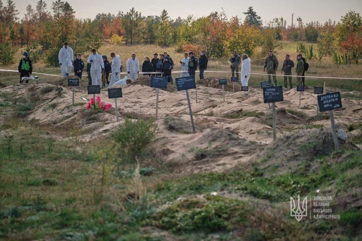 У Лимані відомо про два масових поховання загиблих під час окупації - фото