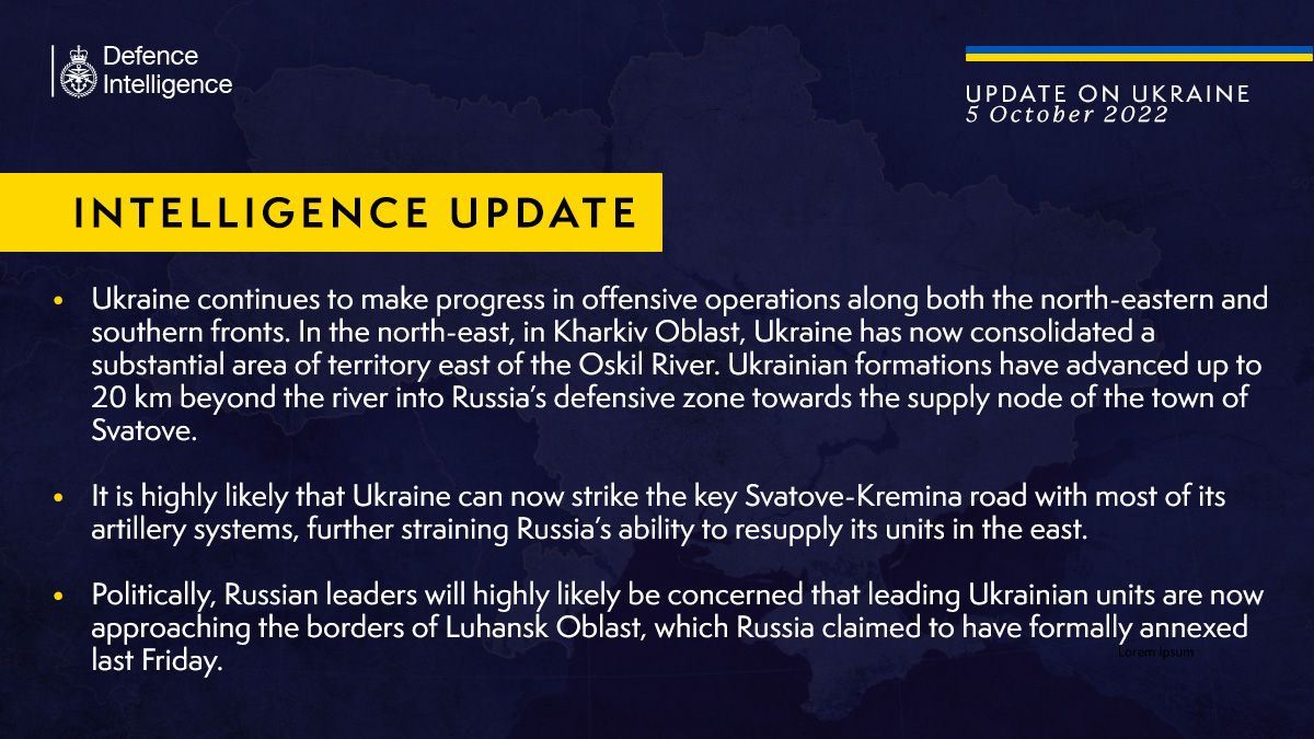 Українські війська можуть атакувати важливий вузол постачання на сході, - британська розвідка - фото