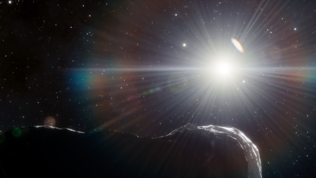 Астрономи виявили величезний та потенційно небезпечний астероїд, прихований у відблисках Сонця - фото