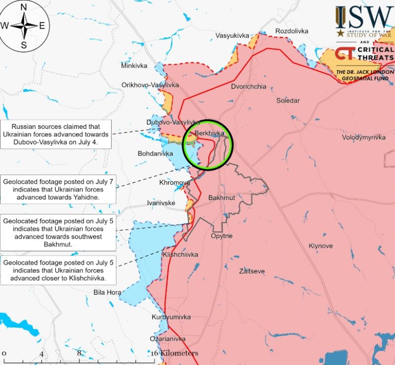 ISW: українські сили домоглися тактично значних успіхів біля Бахмута - фото