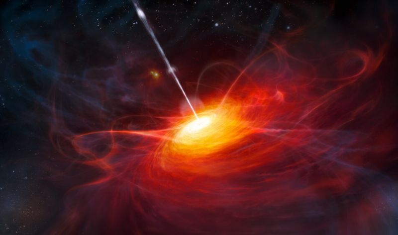 Квазарні “годинники” показують, що незабаром після Великого вибуху Всесвіт був уп′ятеро повільнішим - фото