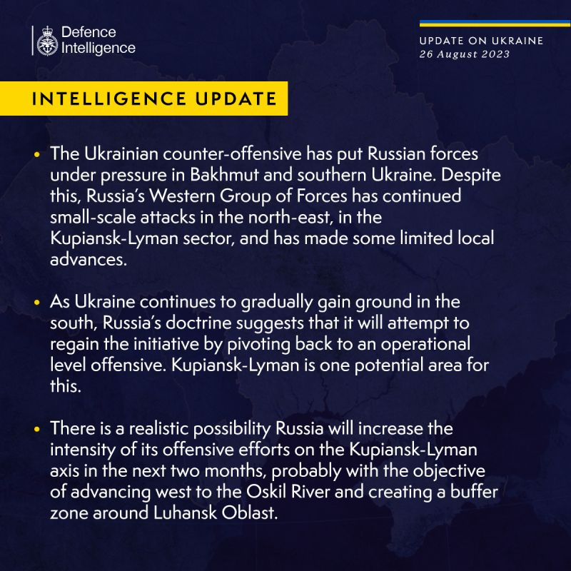 Британська розвідка: росія може збільшити інтенсивність на напрямках Куп′янськ - Лиман - фото