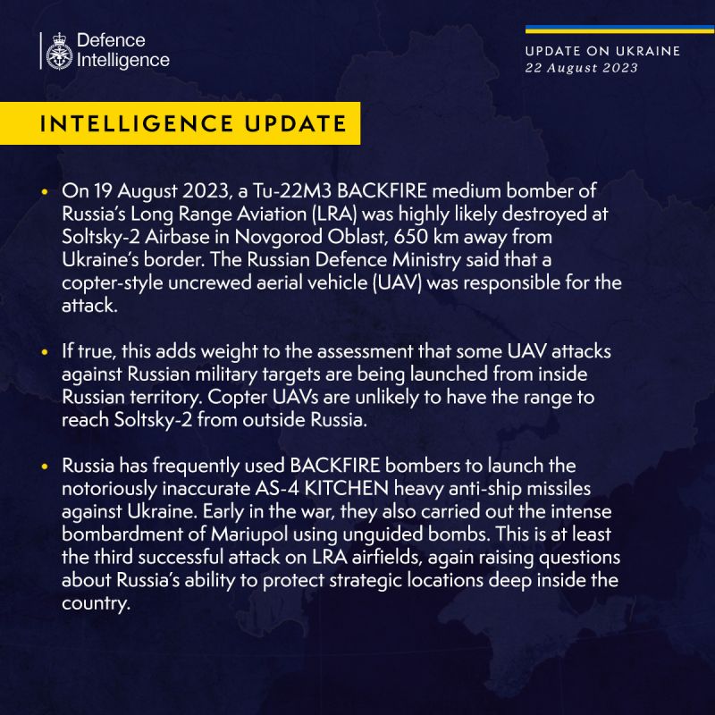 В британській розвідці прокоментували атаку на аеродром Сольці - фото