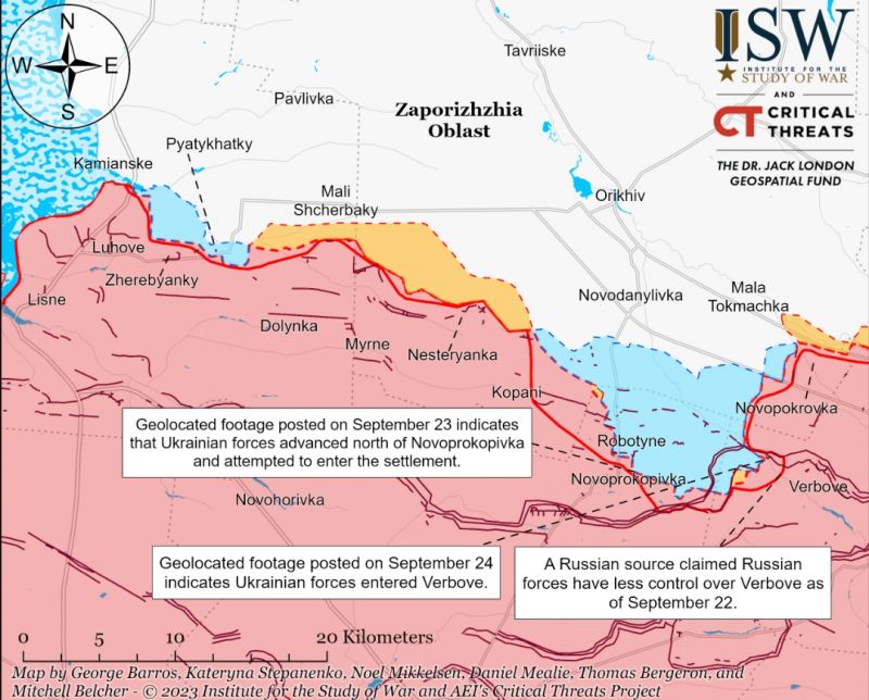 ISW: схоже, окупанти не  укомплектували глибоко ешелоновану оборону на півдні України - фото