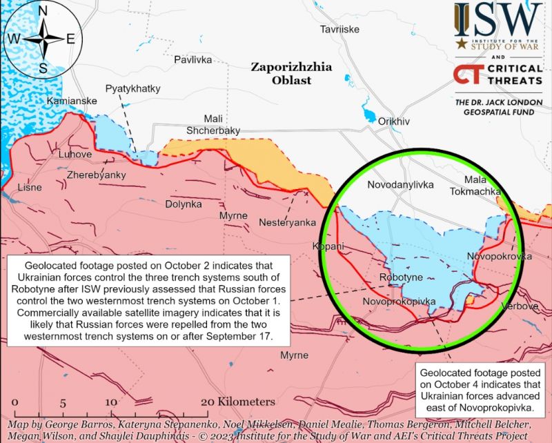 ISW: українські війська 4 жовтня ще просунулися вперед - фото