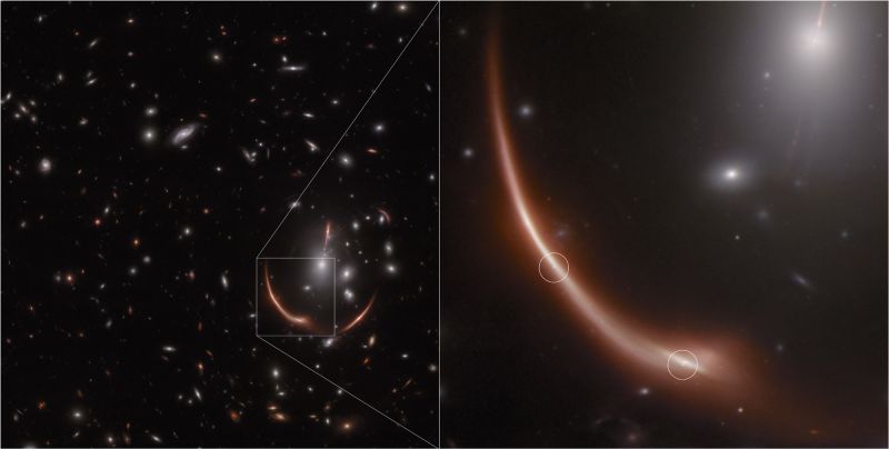 Вперше виявлено другу лінзовану наднову в далекій галактиці - фото