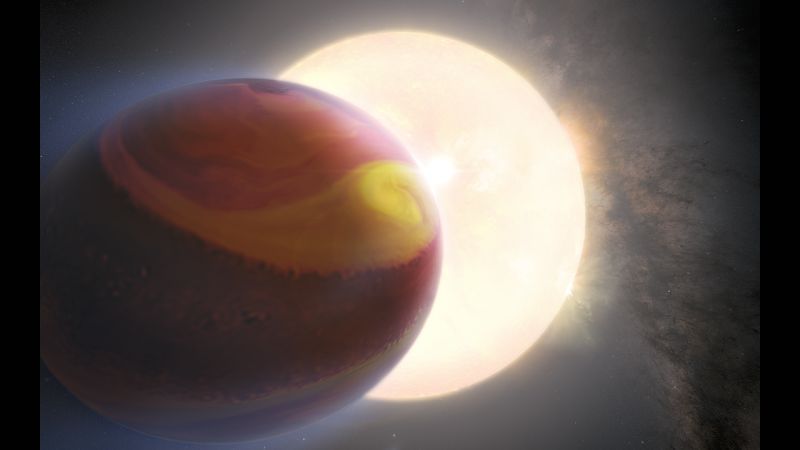 "Габбл" виявив динамічні зміни атмосфери на пекельній екзопланеті - фото