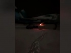 ГУР показало відео горіння Су-34 на аеродромі в Челябінську