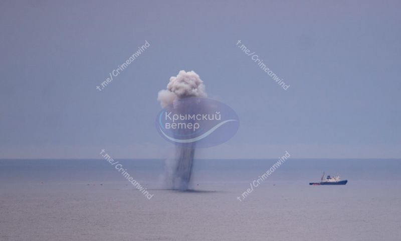 Знищено російське корито “Цезар Куніков” - фото