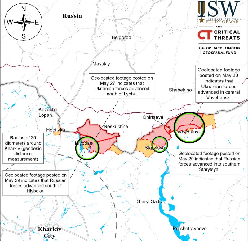 В ISW проаналізували мету перекидання росіянами сил до півночі Харківщини - фото