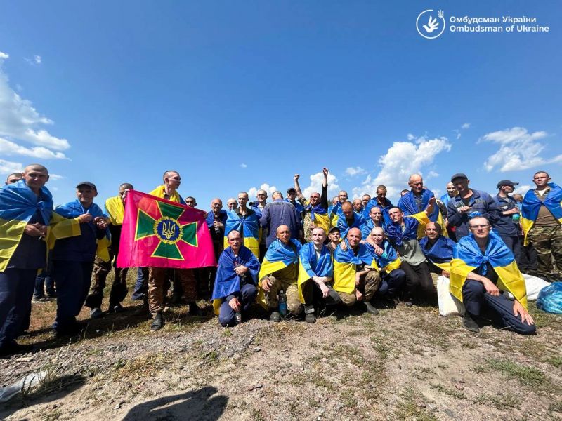 З полону повернулися 95 українських військових - фото