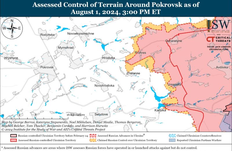 ISW: окупанти поки що продовжують просуватися на Покровському напрямку - фото