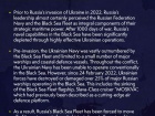 Британська розвідка проаналізувала стан Чорноморського флоту рф після 1000 днів