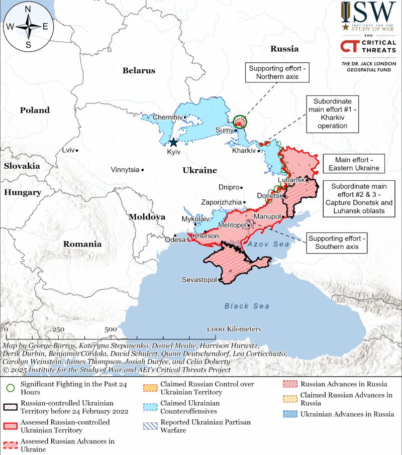 ISW: призупинення допомоги США зміцнить віру путіна у свою теорію перемоги - фото