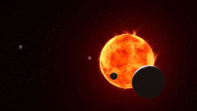 Вебб досліджує екзопланету TRAPPIST-1 e на можливість наявності атмосфери - фото